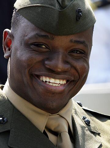 Sergeant Ledum Ndaanee, U.S. Marine Corps, Camp Lejeune, NC